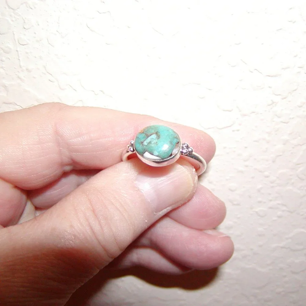 Turquoise ring. - Picture 5 of 6